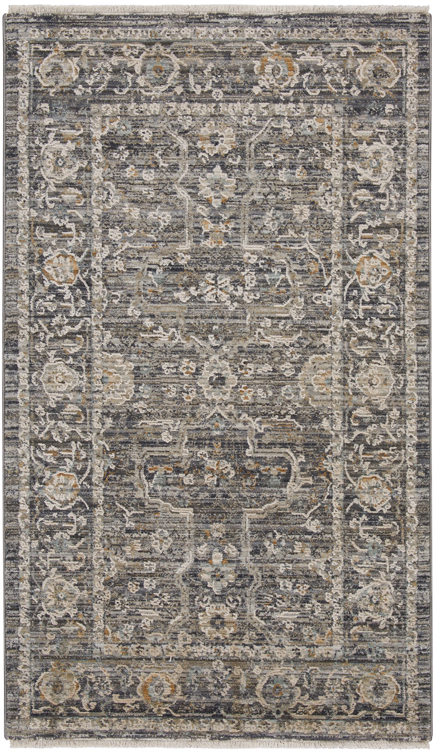 Nourison Home Lynx LNX03 Slate Multicolor  Transitional Machinemade Rug