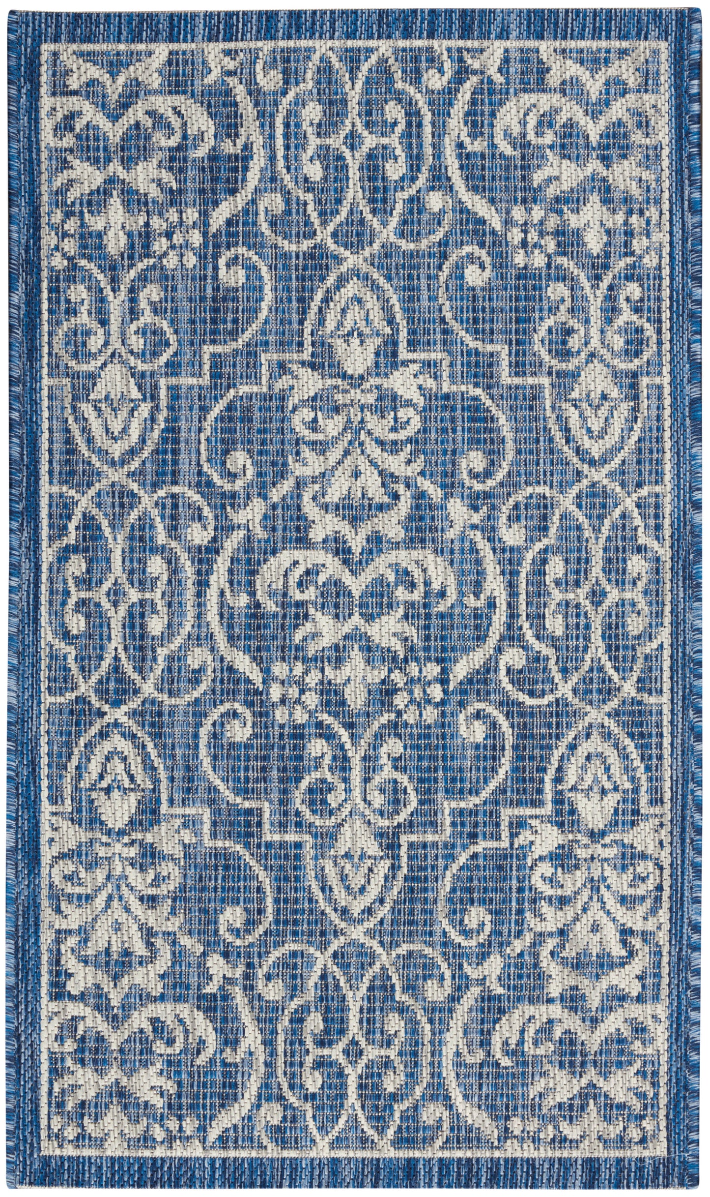 Nourison Home Country Side CTR04 Denim Transitional Machinemade Rug