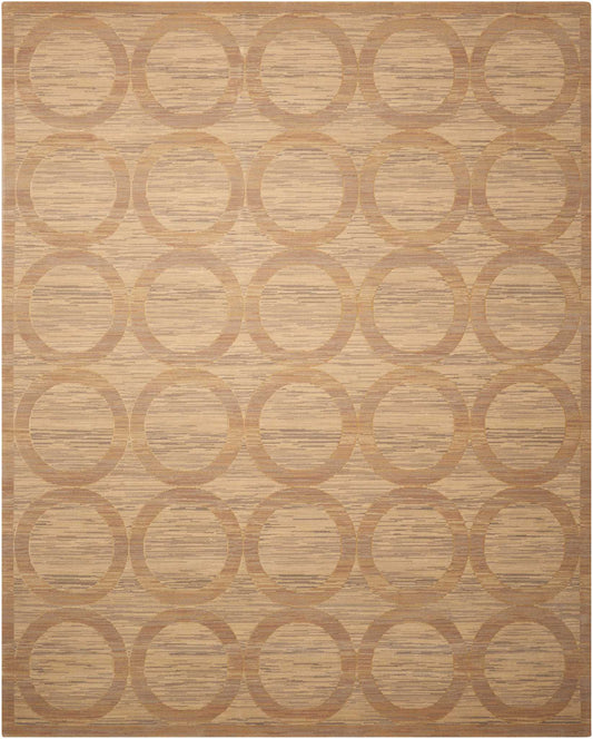 Nourison Home Silken Allure SLK21 Sand Transitional Loom Rug