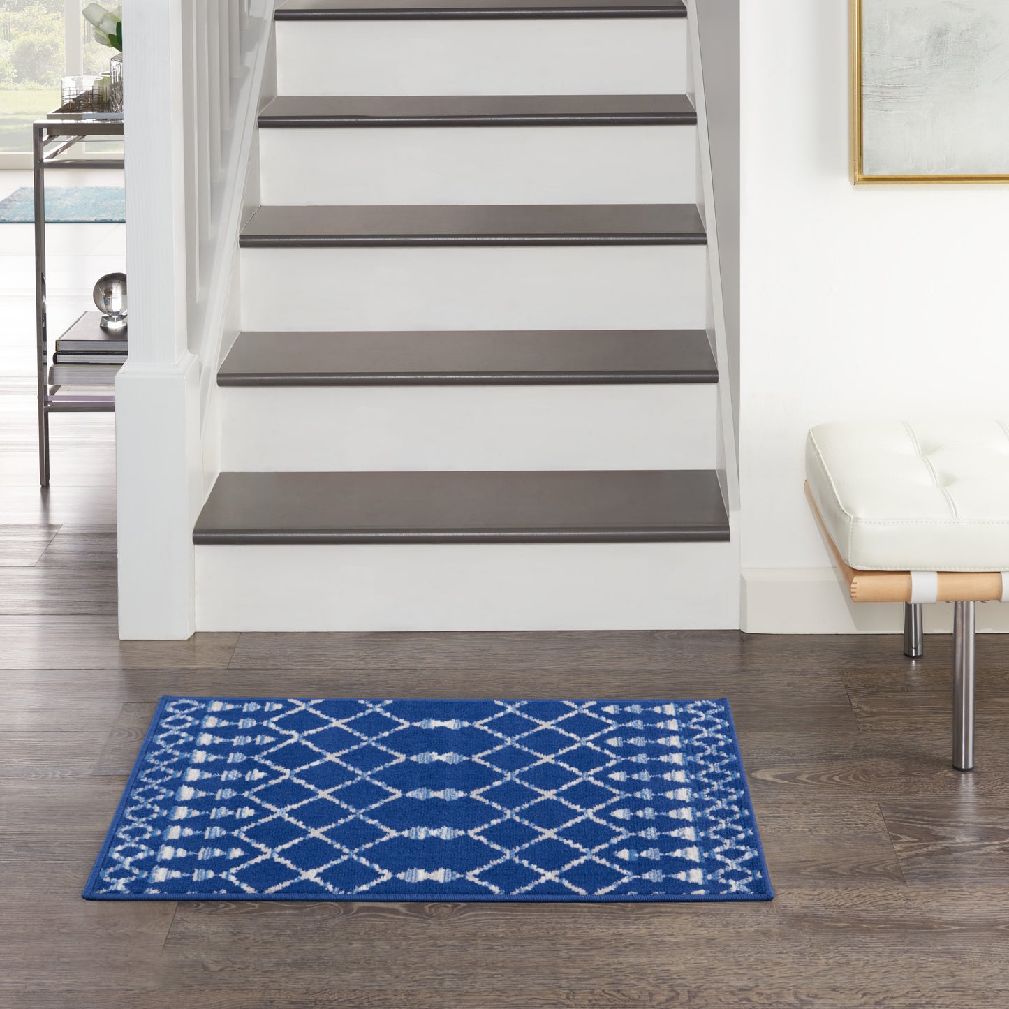 Nourison Home Whimsicle WHS02 Navy  Contemporary Machinemade Rug