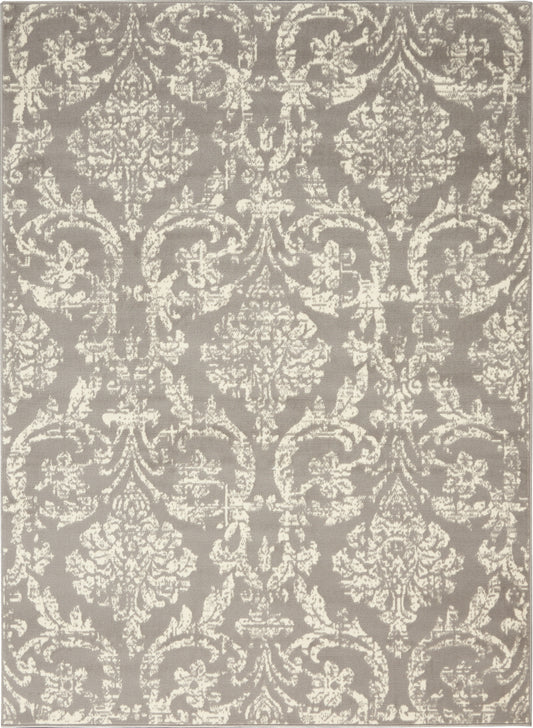 Nourison Home Jubilant JUB09 Grey  Transitional Machinemade Rug