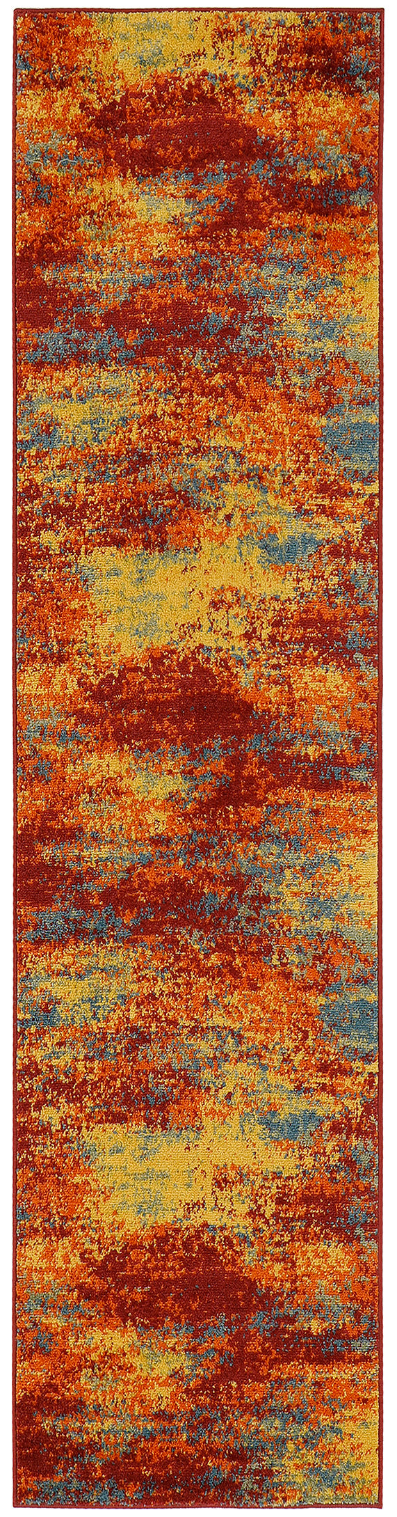 Nourison Home Nourison Essentials NRE06 Flame Contemporary Machinemade Rug