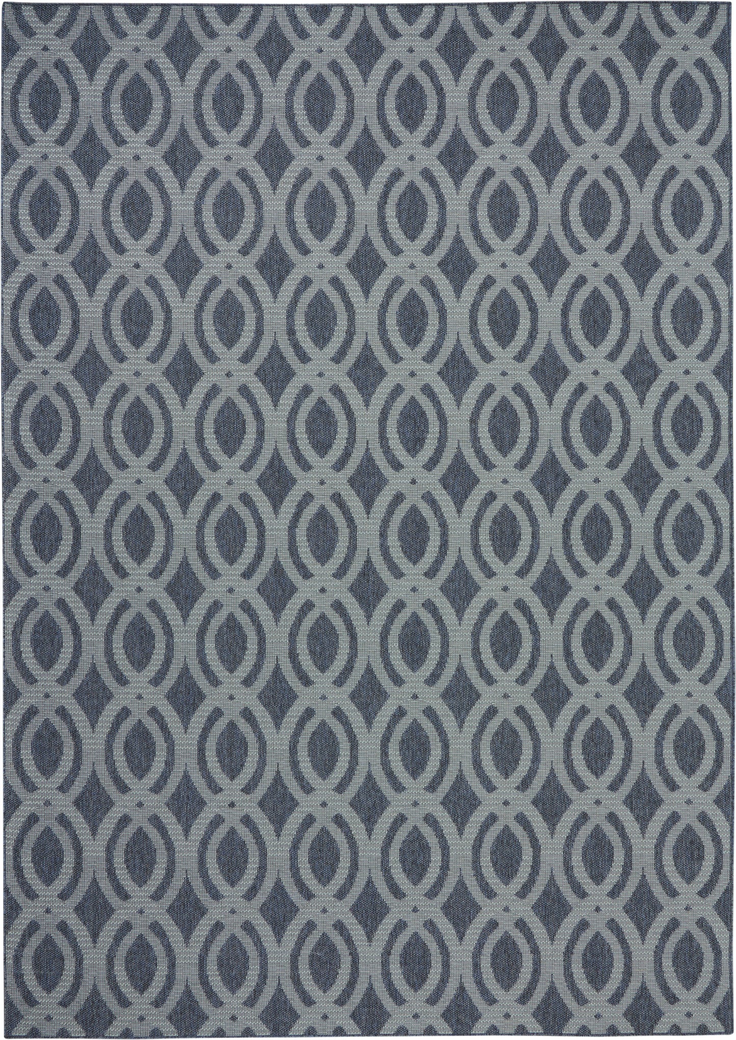 Nourison Home Aruba ARB05 Slate Light Blue  Contemporary Machinemade Rug