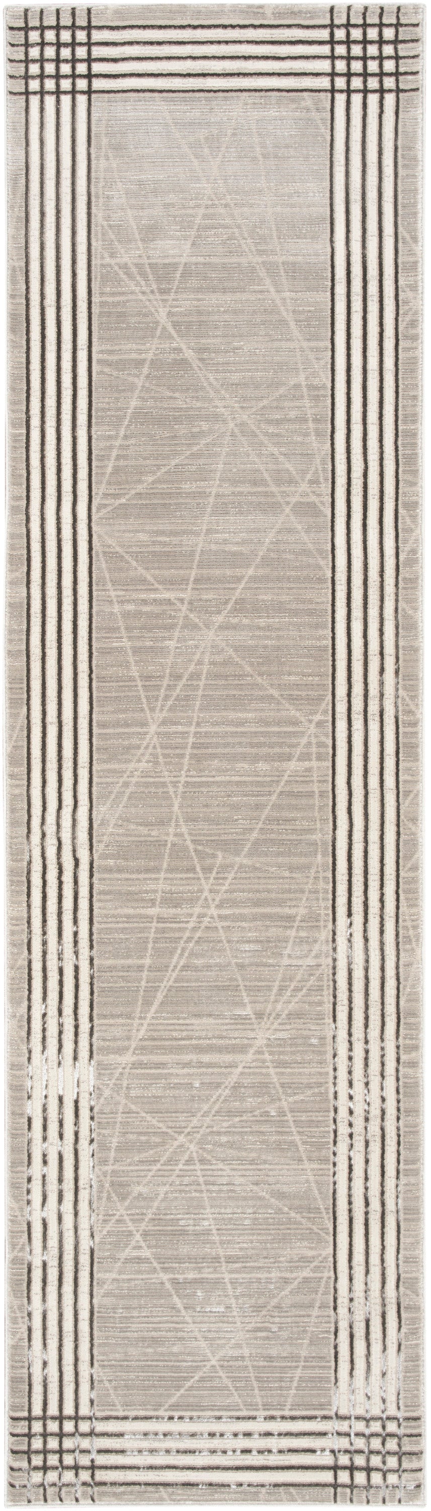 Nourison Home Desire DSR01 Grey Silver Contemporary Machinemade Rug