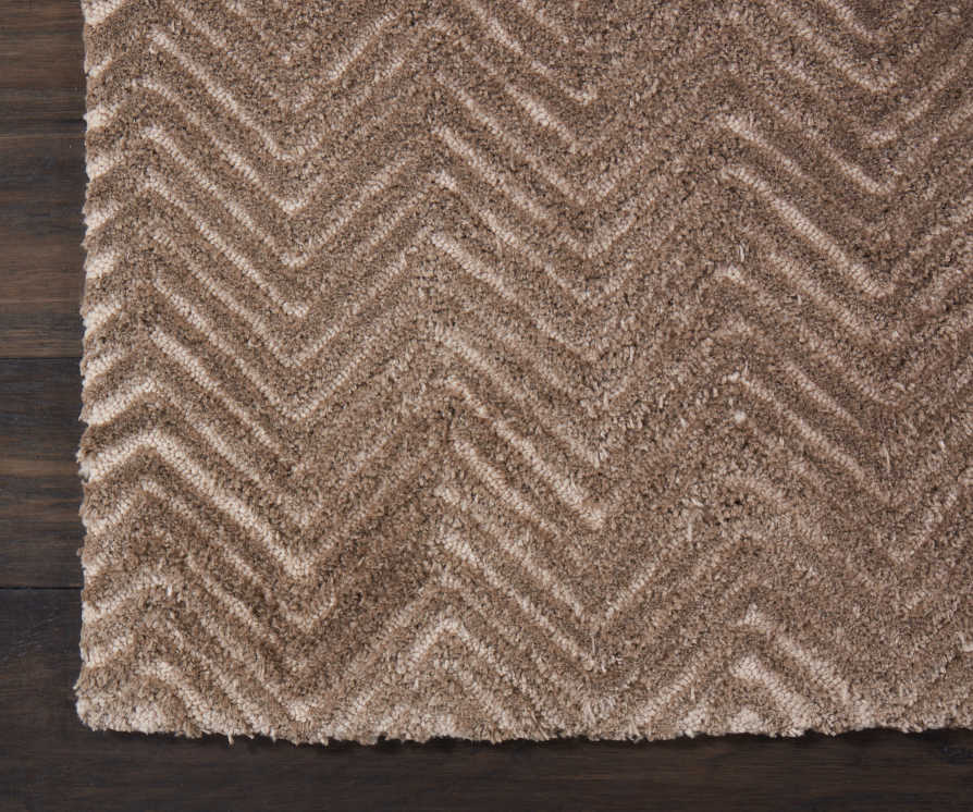 Nourison Home Deco Mod DEC03 Taupe  Transitional Tufted Rug