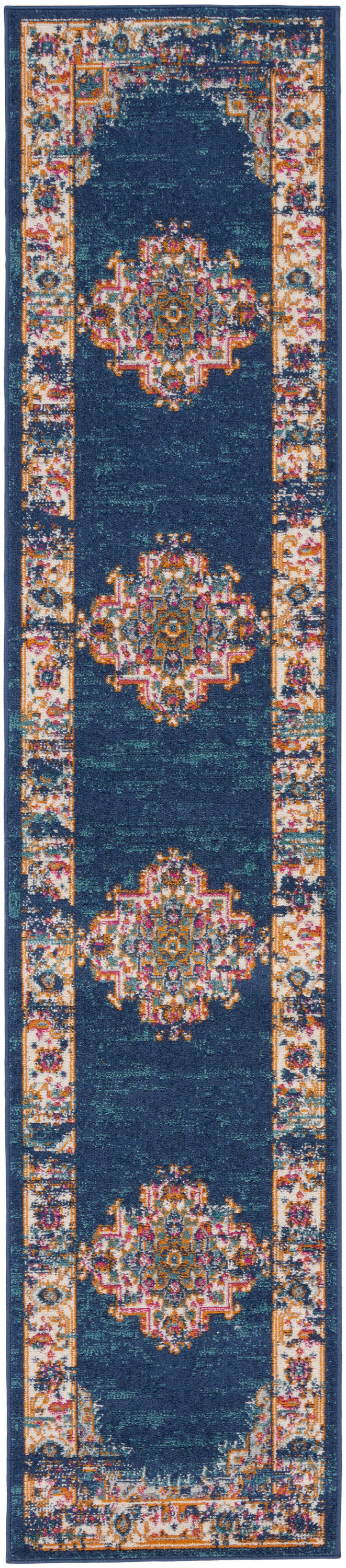 Nourison Home Passion PSN03 Navy Transitional Machinemade Rug