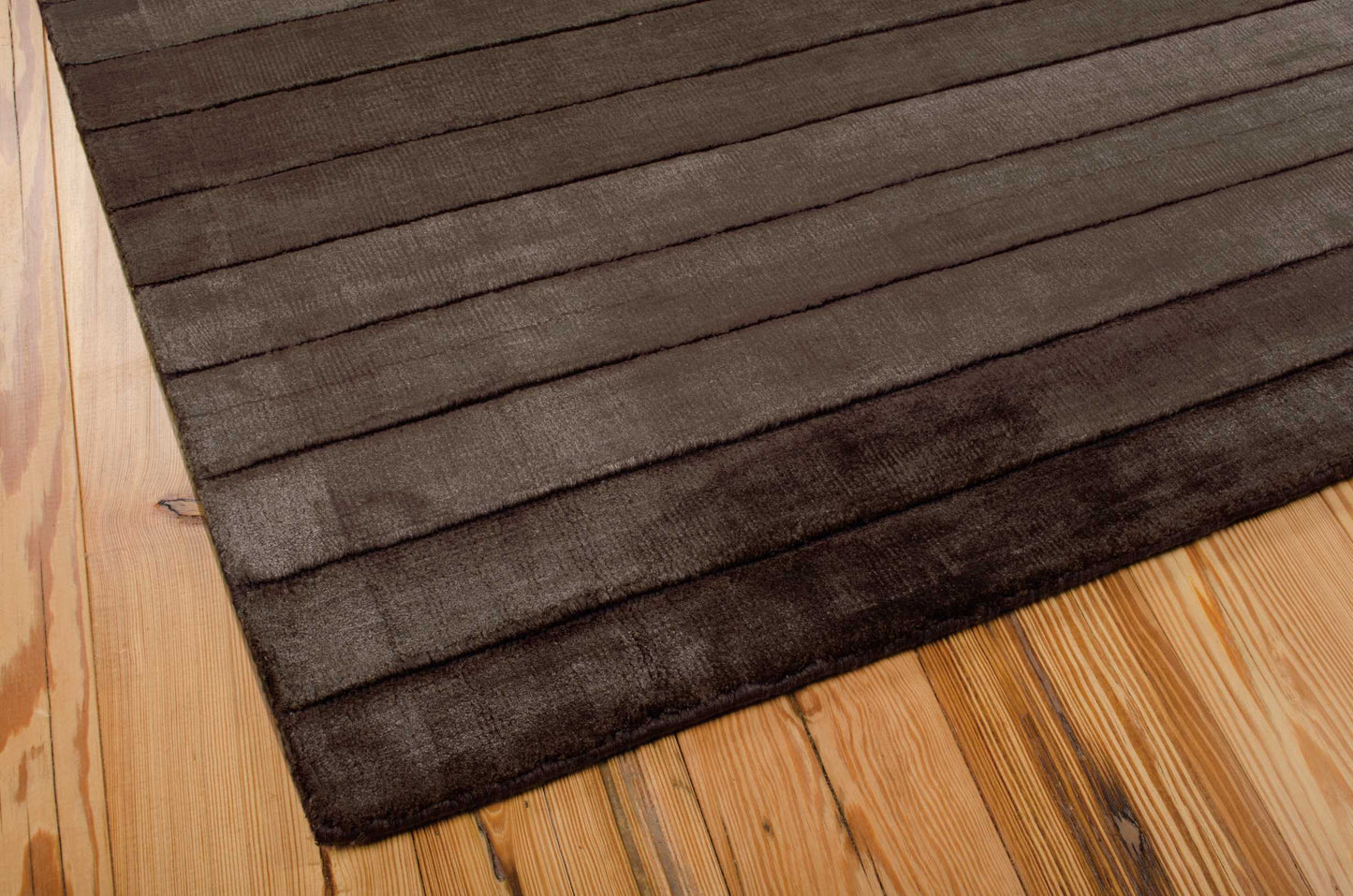 Nourison Home Aura AUR01 Chocolate  Contemporary Woven Rug