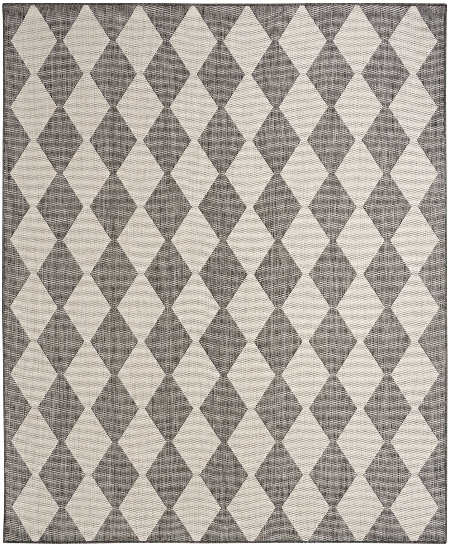 Nourison Home Positano POS04 Charcoal  Contemporary Machinemade Rug