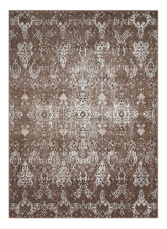 Nourison Home Karma KRM04 Mocha Transitional Machinemade Rug