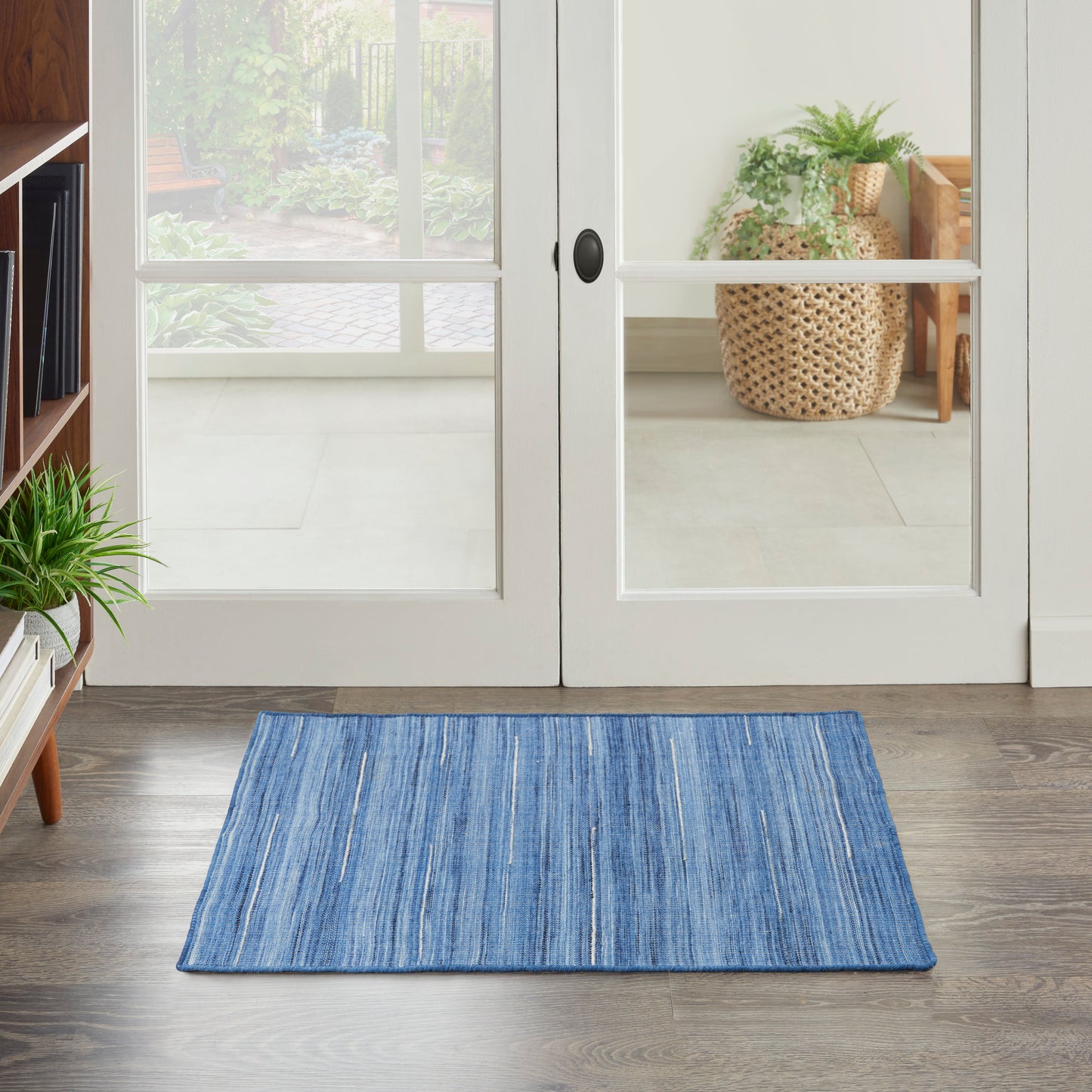 Nourison Home Interweave IWV01 Denim  Contemporary Woven Rug