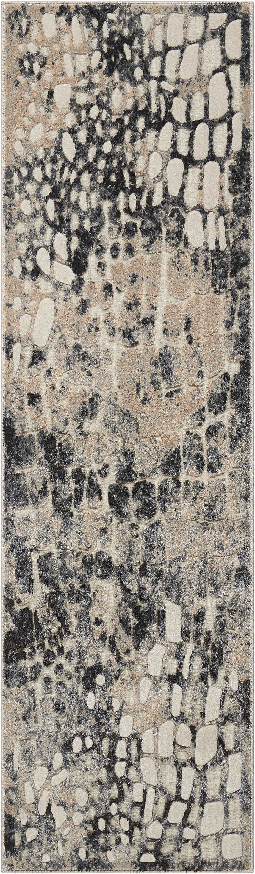 Michael Amini Gleam MA604 Flint Contemporary Machinemade Rug