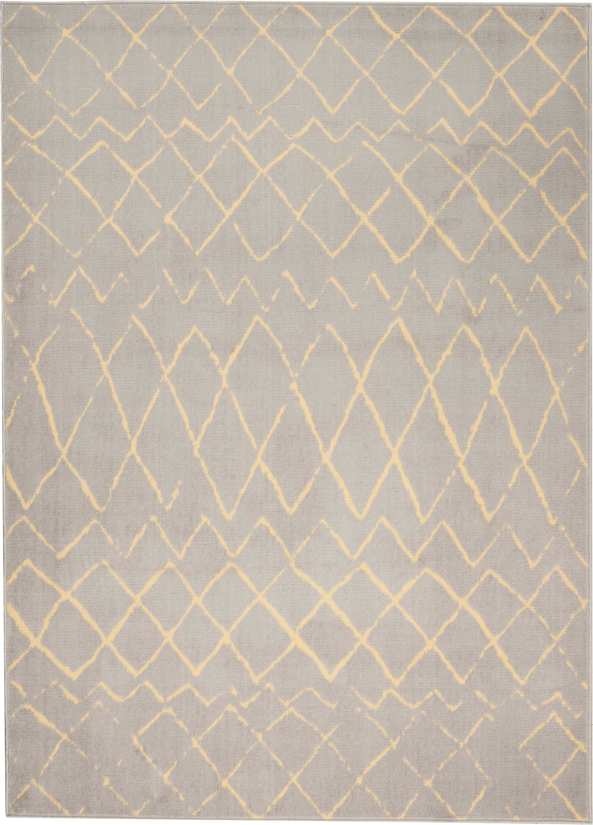 Nourison Home Grafix GRF04 Grey Contemporary Machinemade Rug