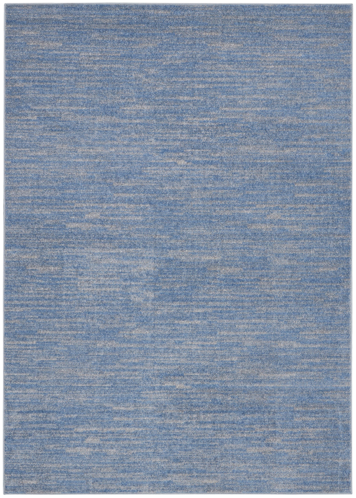 Nourison Home Nourison Essentials NRE01 Blue Grey  Contemporary Machinemade Rug