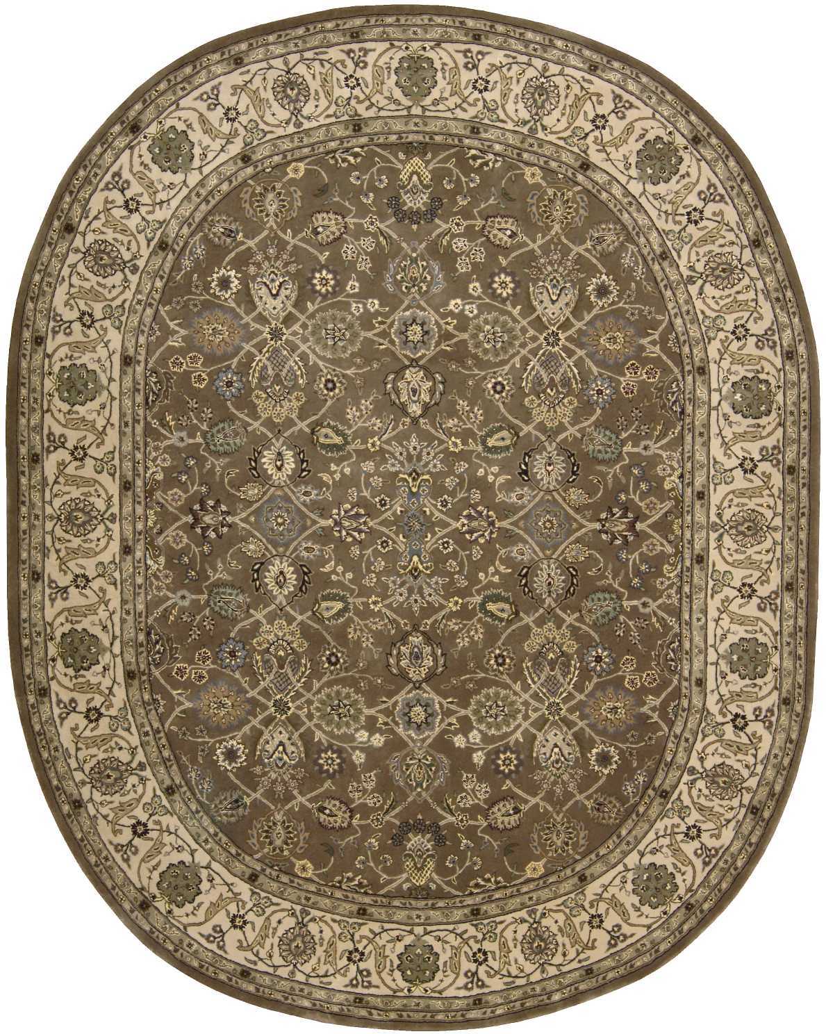 Nourison Home Nourison 2000 2091 Mushroom  Traditional Tufted Rug