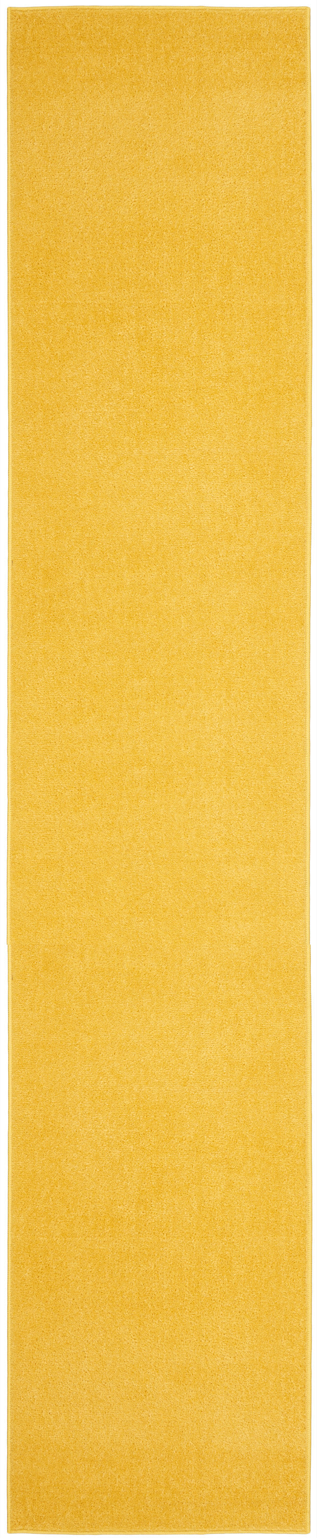 Nourison Home Nourison Essentials NRE01 Yellow  Contemporary Machinemade Rug