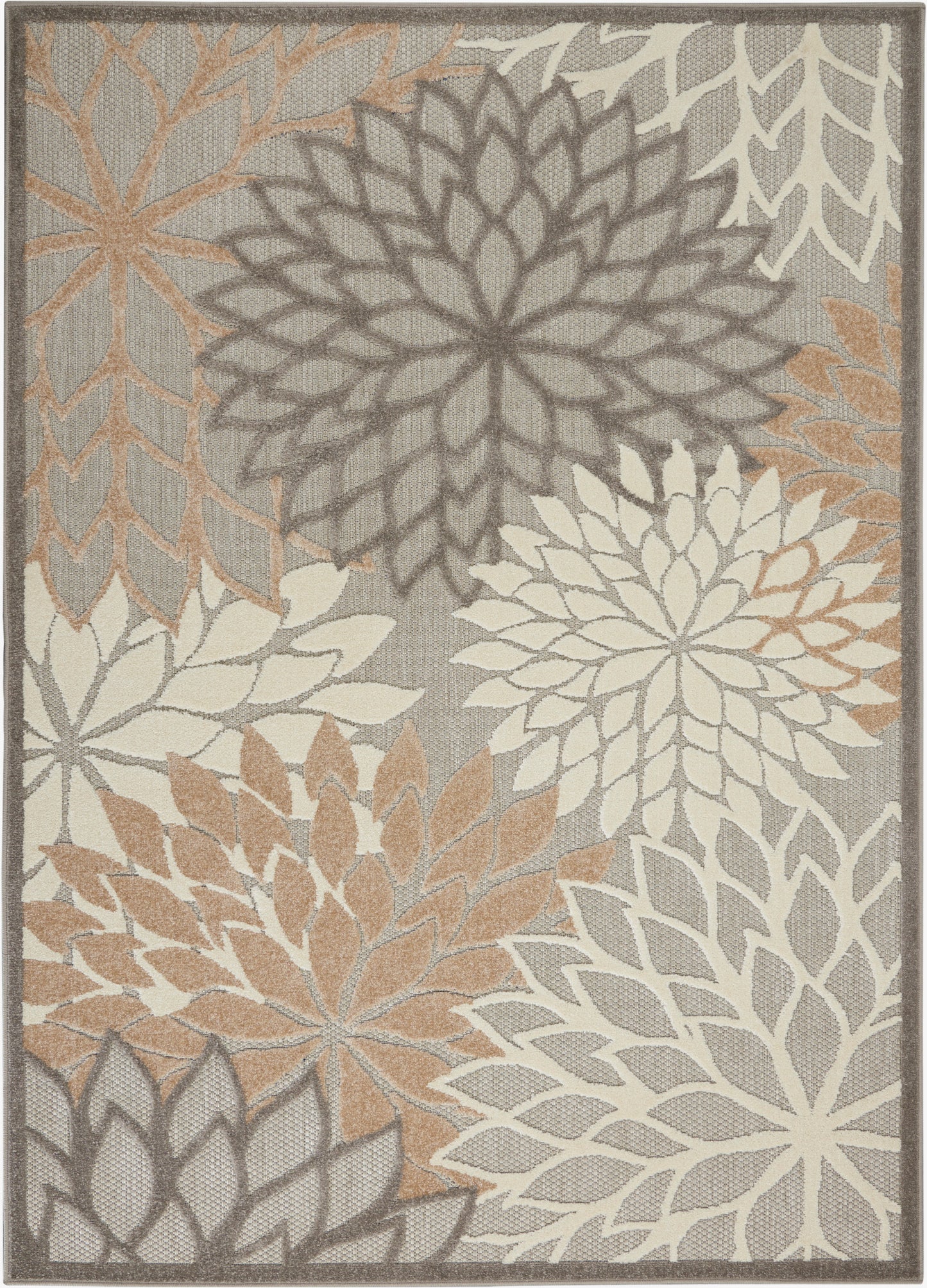 Nourison Home Aloha ALH05 Natural  Contemporary Machinemade Rug