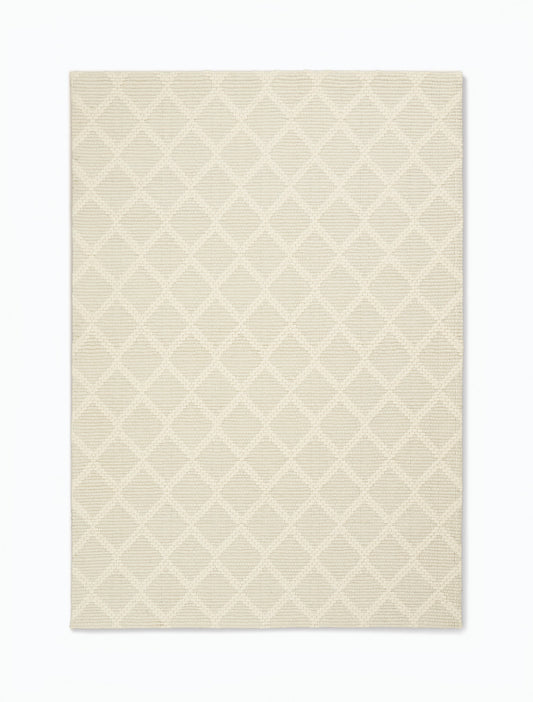 Calvin Klein Tallahassee CK840 Cream Contemporary Woven Rug