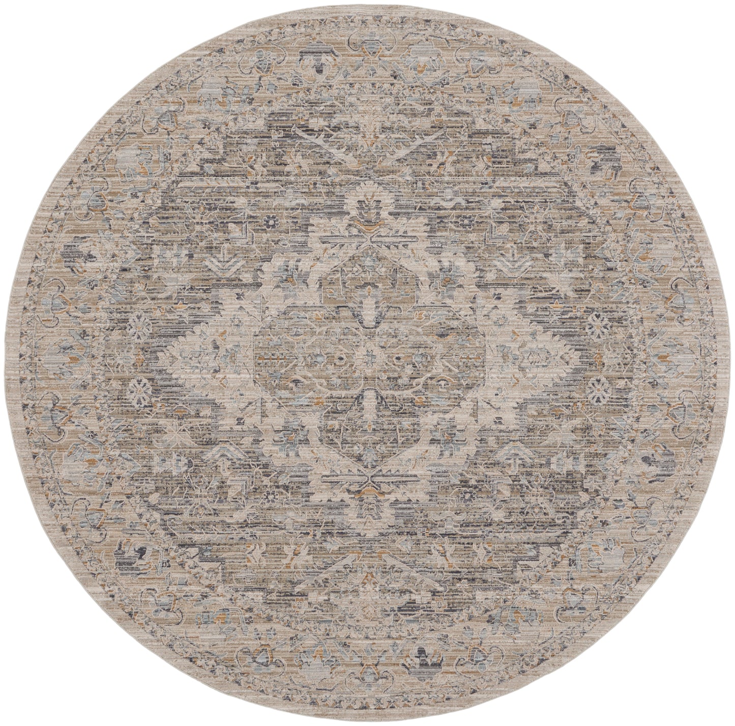 Nourison Home Lynx LNX04 Ivory Taupe  Transitional Machinemade Rug