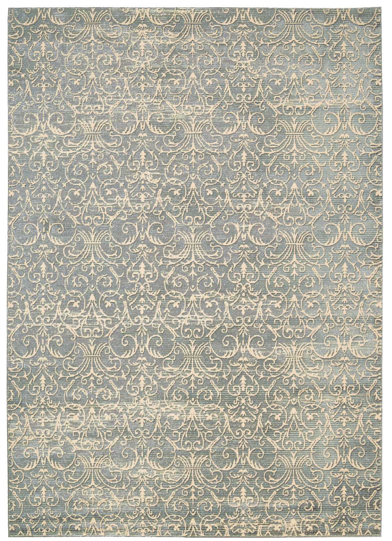 Nourison Home Luminance LUM05 Cobalt  Transitional Loom Rug