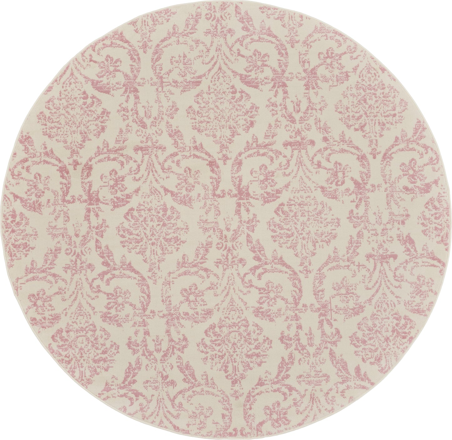 Nourison Home Jubilant JUB09 Ivory Pink  Transitional Machinemade Rug