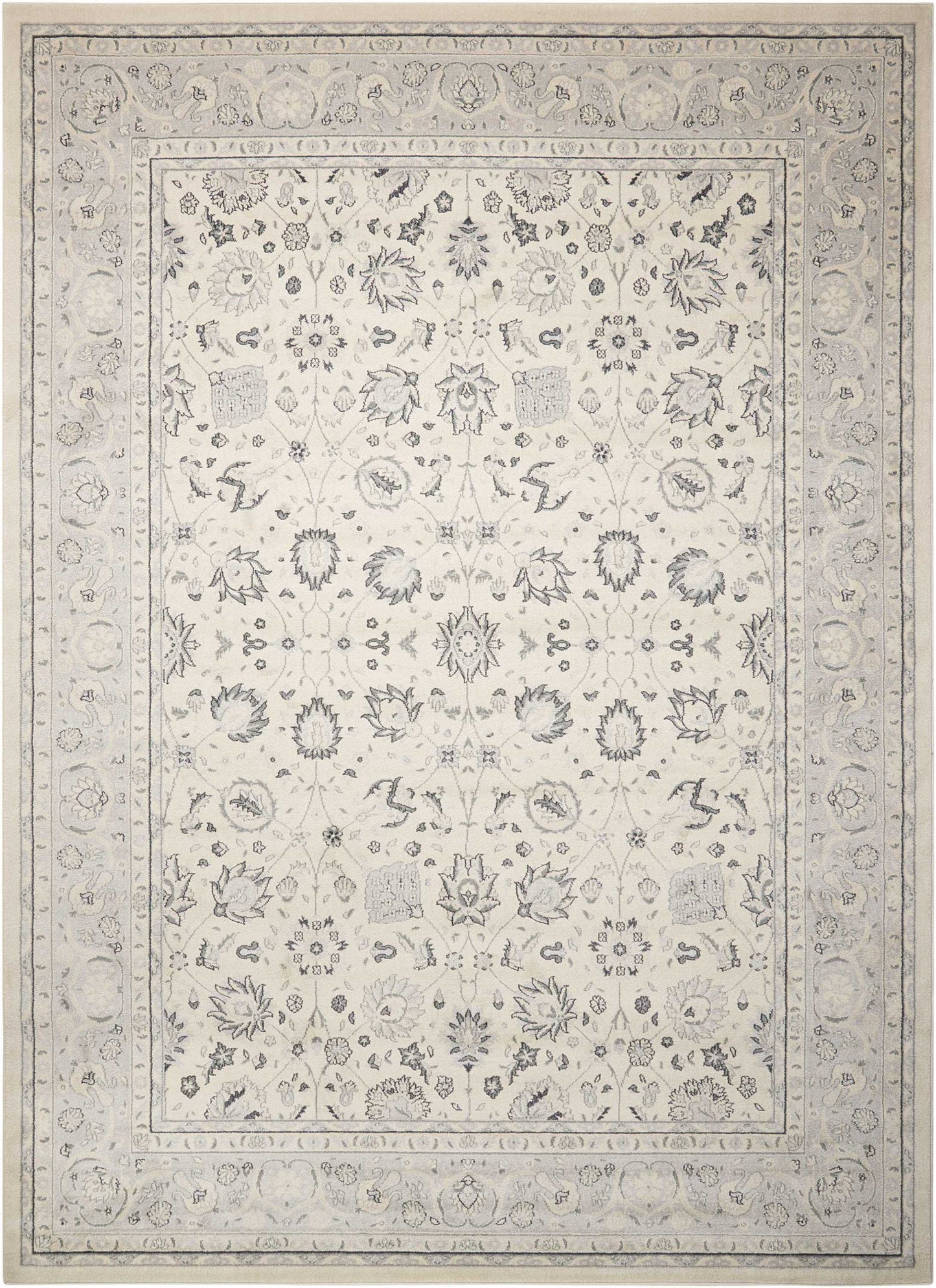 Nourison Home Maymana MYN10 Ivory  Traditional Machinemade Rug