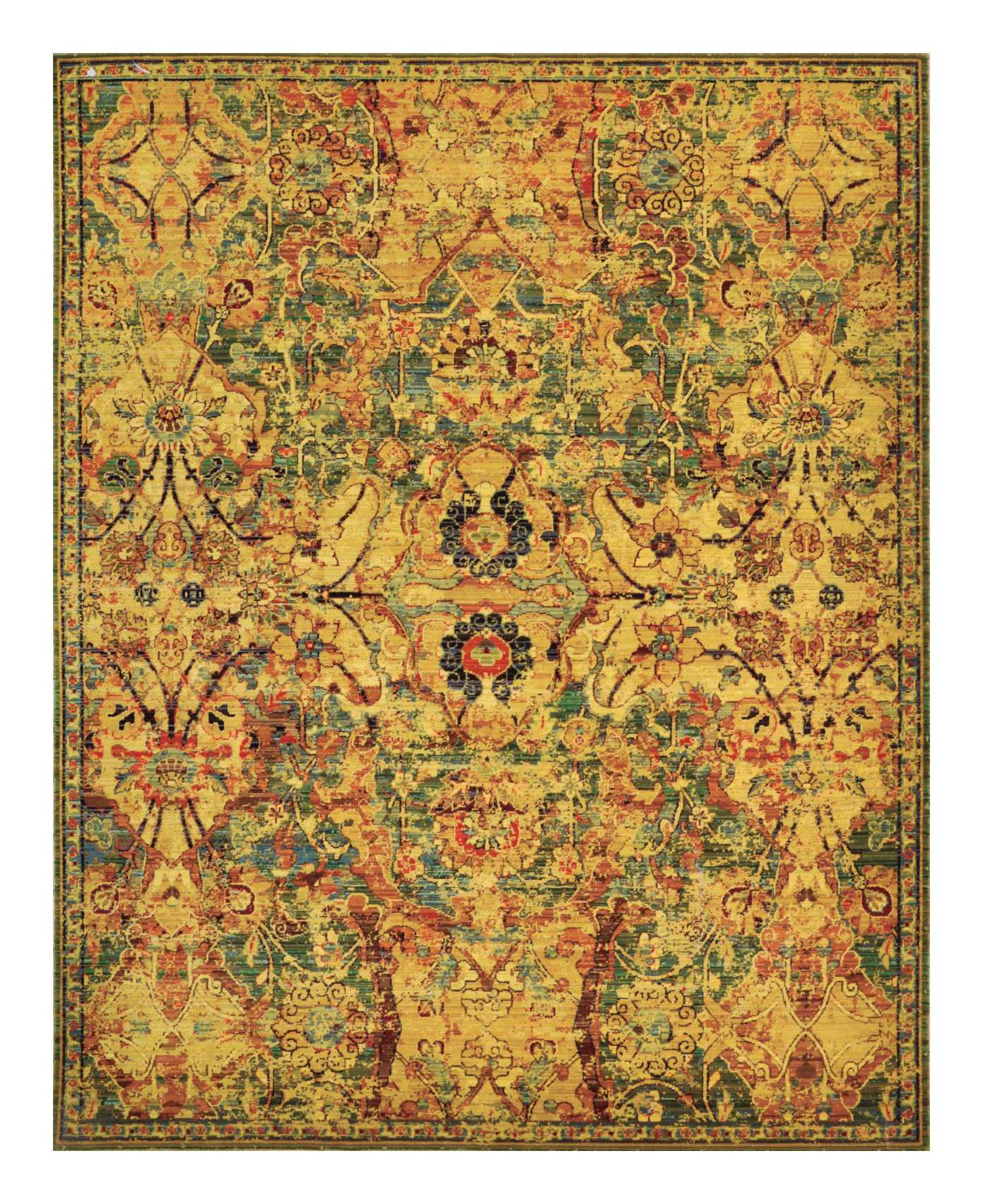 Nourison Home Timeless TML02 Olive  Traditional Loom Rug