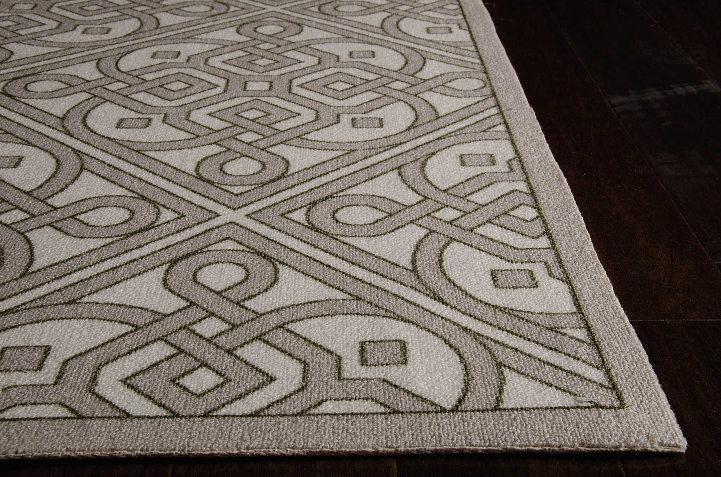 Waverly Sun N Shade SND31 Stone  Contemporary Machinemade Rug