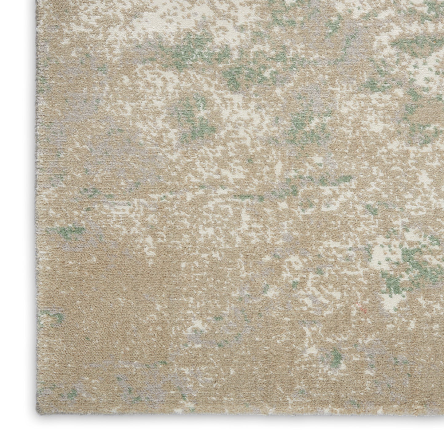 Nourison Home Twilight TWI06 Ivory Green  Contemporary Loom Rug