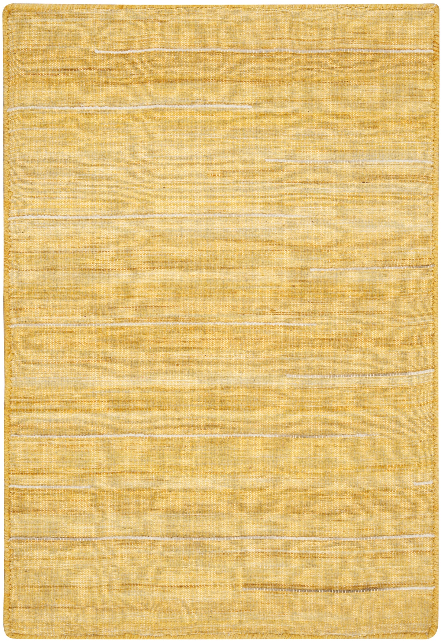 Nourison Home Interweave IWV01 Yellow Contemporary Woven Rug