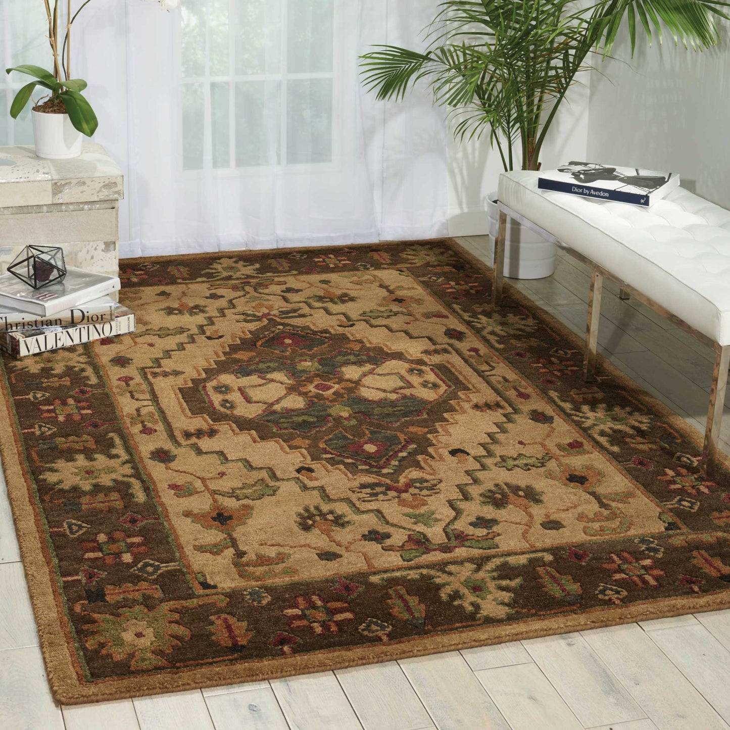 Nourison Home Tahoe TA01 Beige  Traditional Knotted Rug