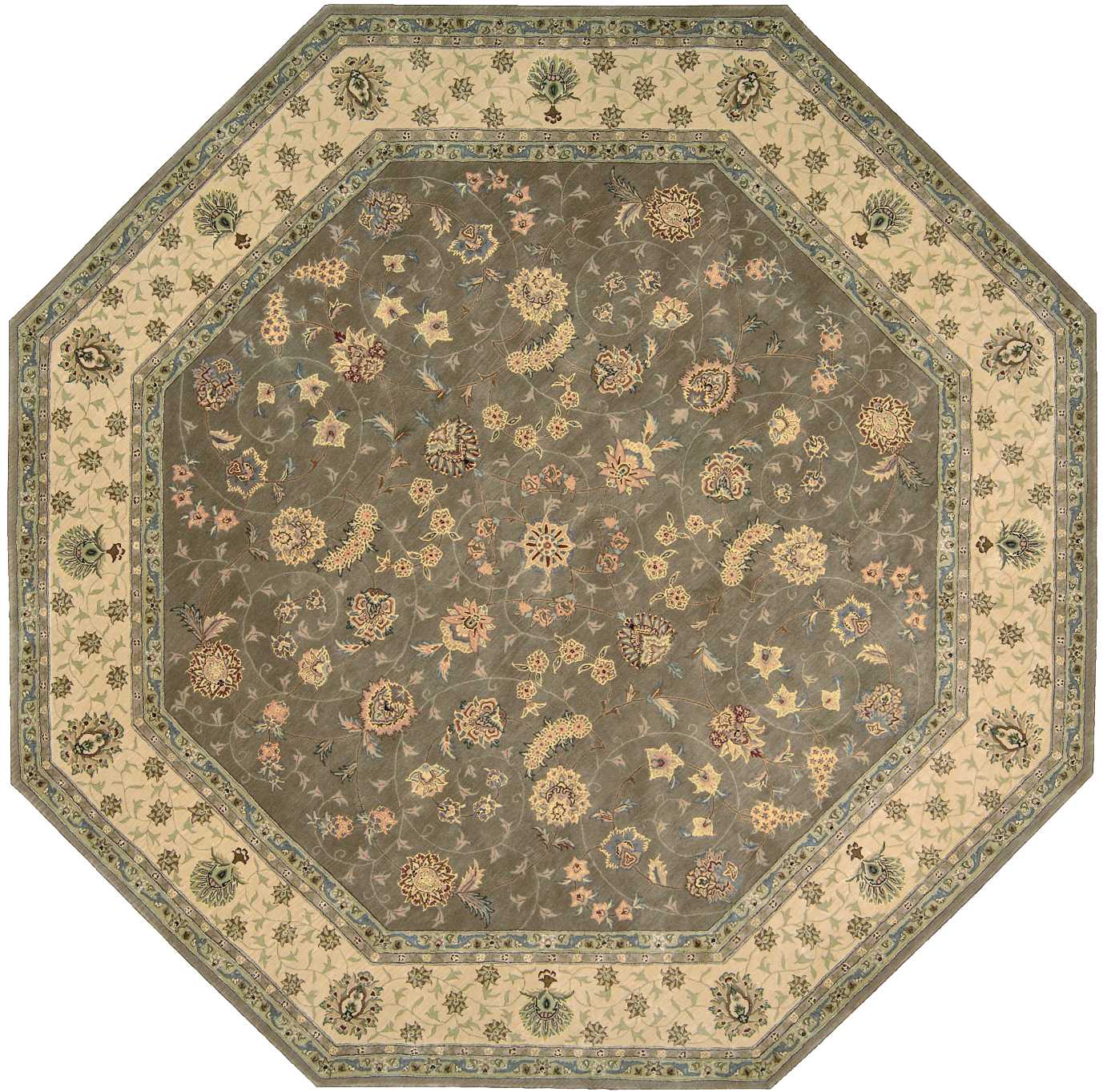 Nourison Home Nourison 2000 2003 Olive  Traditional Tufted Rug