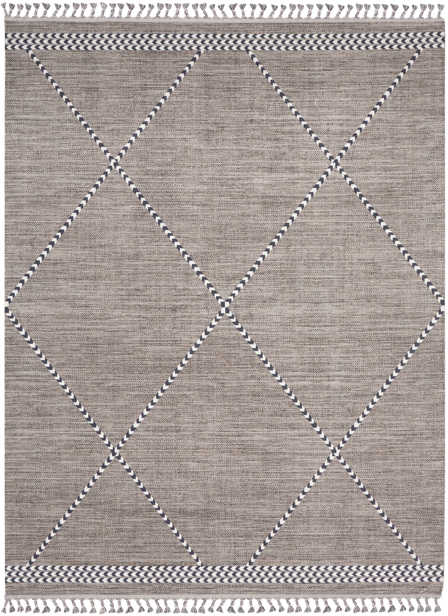 Nourison Home Asilah ASI01 Mocha  Contemporary Machinemade Rug