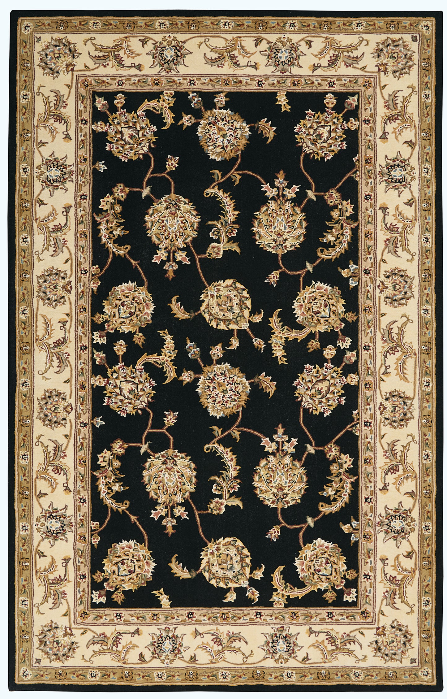 Nourison Home Nourison 2000 2022 Black  Traditional Tufted Rug