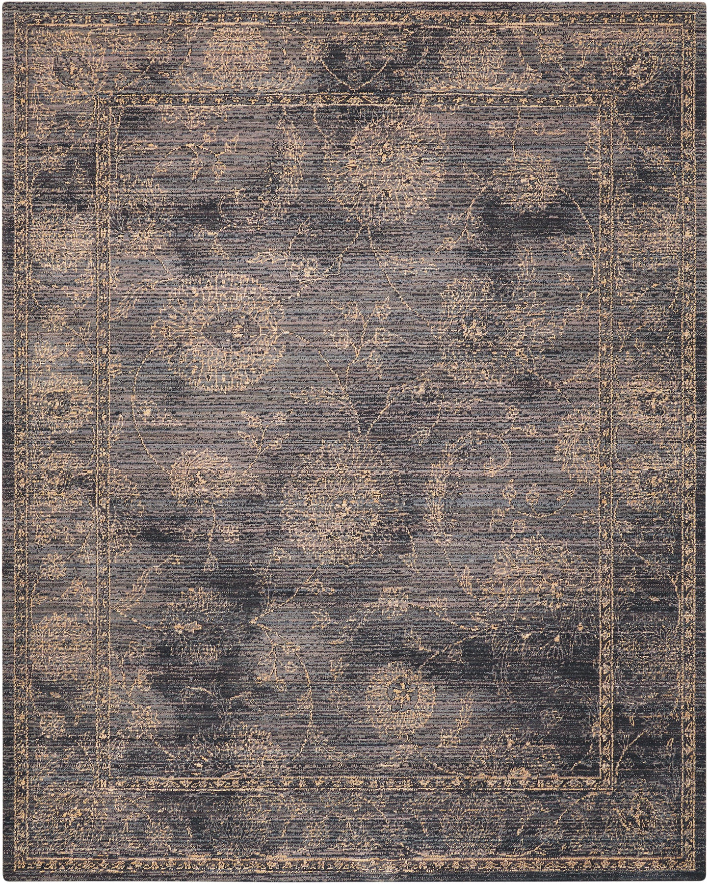 Nourison Home Nourison 2020 NR202 Charcoal  Traditional Loom Rug