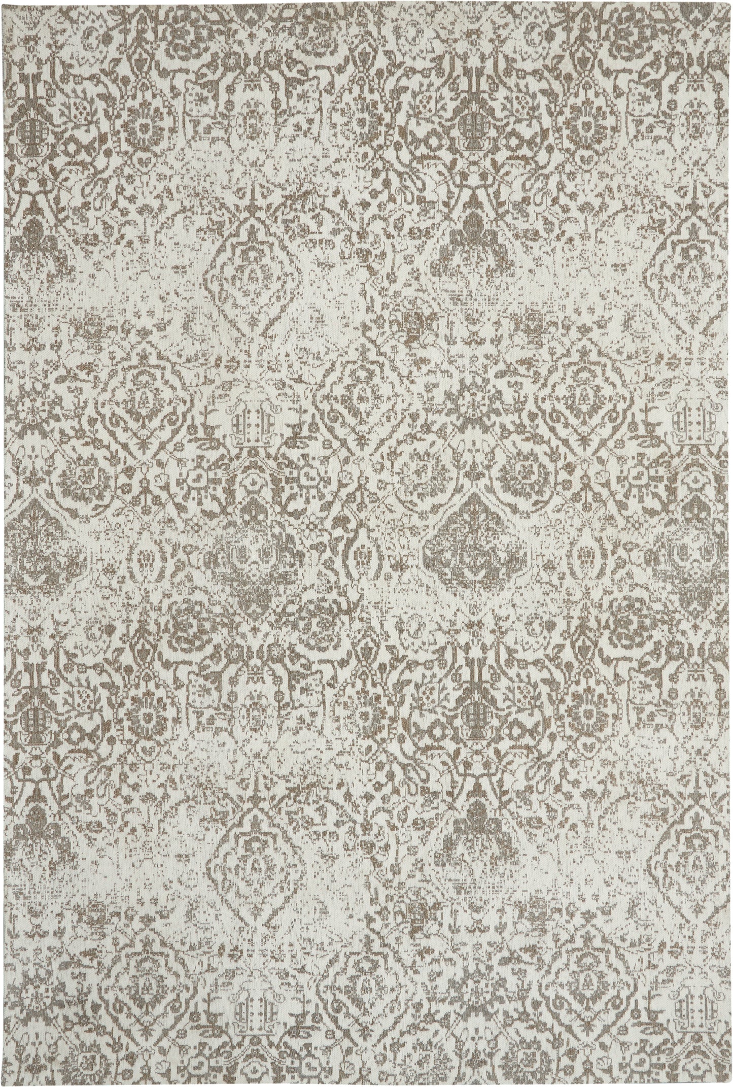 Nourison Home Damask DAS06 Ivory  Transitional Machinemade Rug