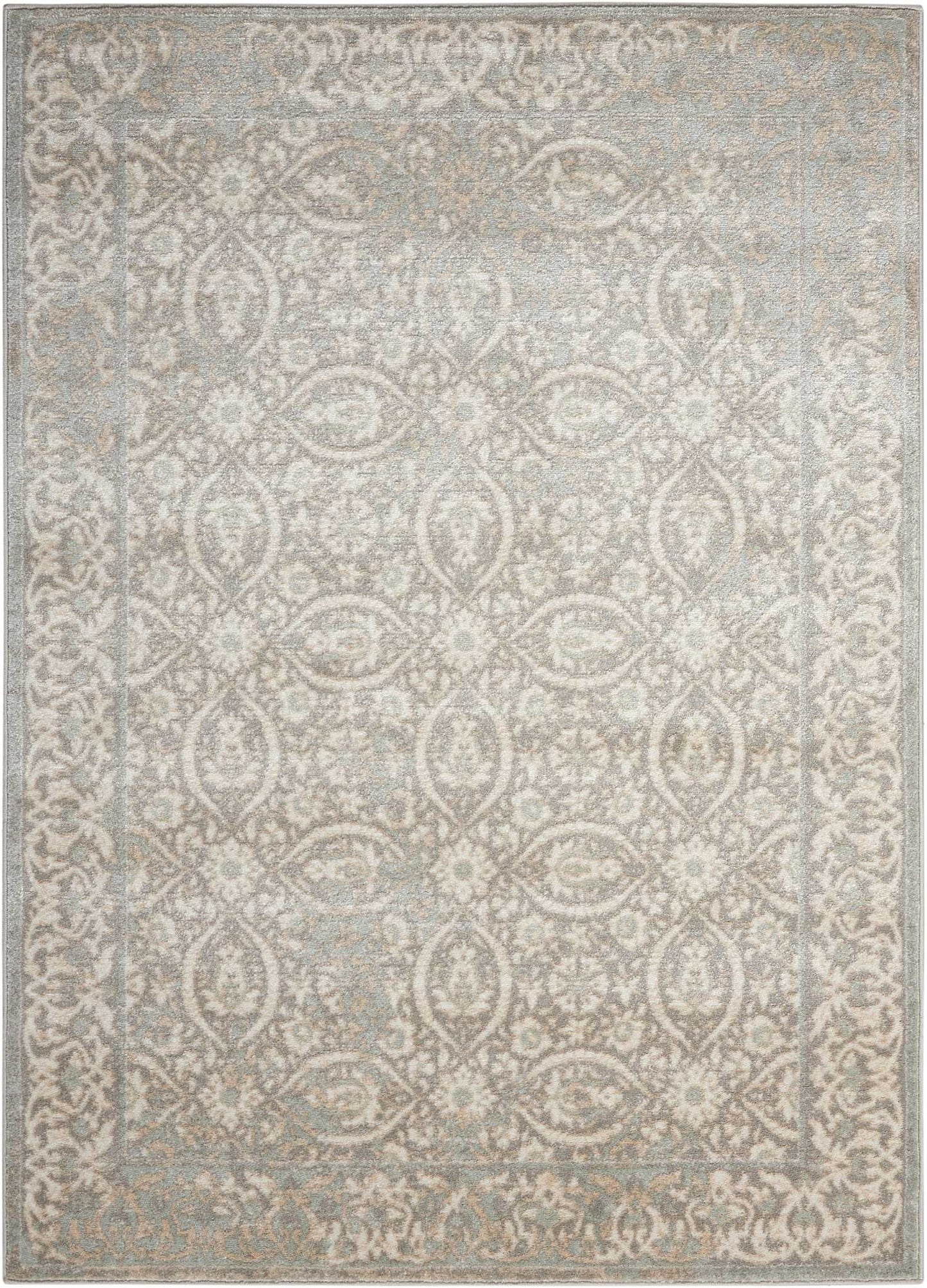 Nourison Home Euphoria EUP05 Grey  Traditional Machinemade Rug