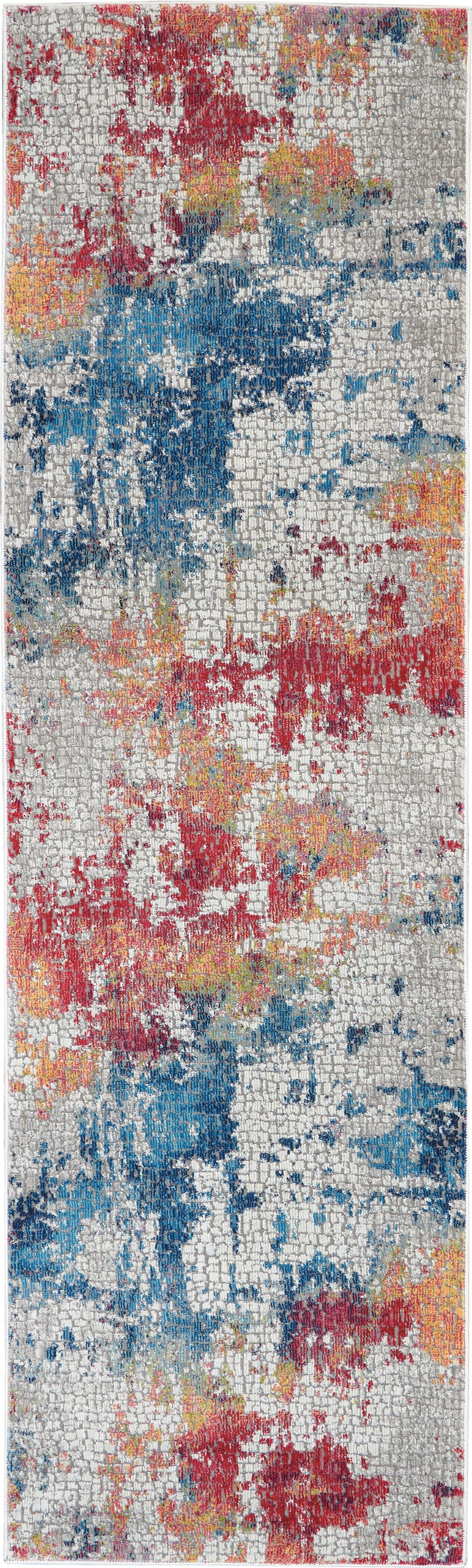 Nourison Home Ankara Global ANR10 Multicolor  Contemporary Machinemade Rug