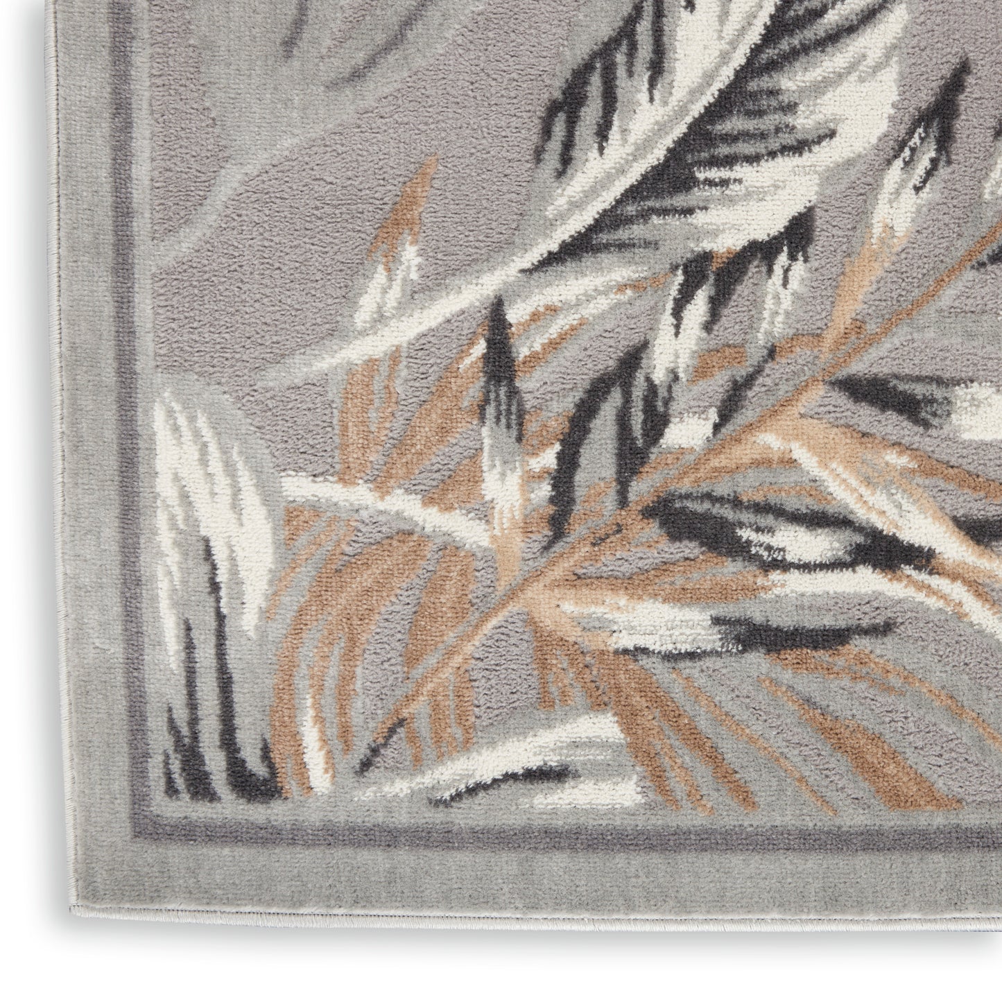 Nourison Home Seaside SDS01 Grey  Contemporary Machinemade Rug