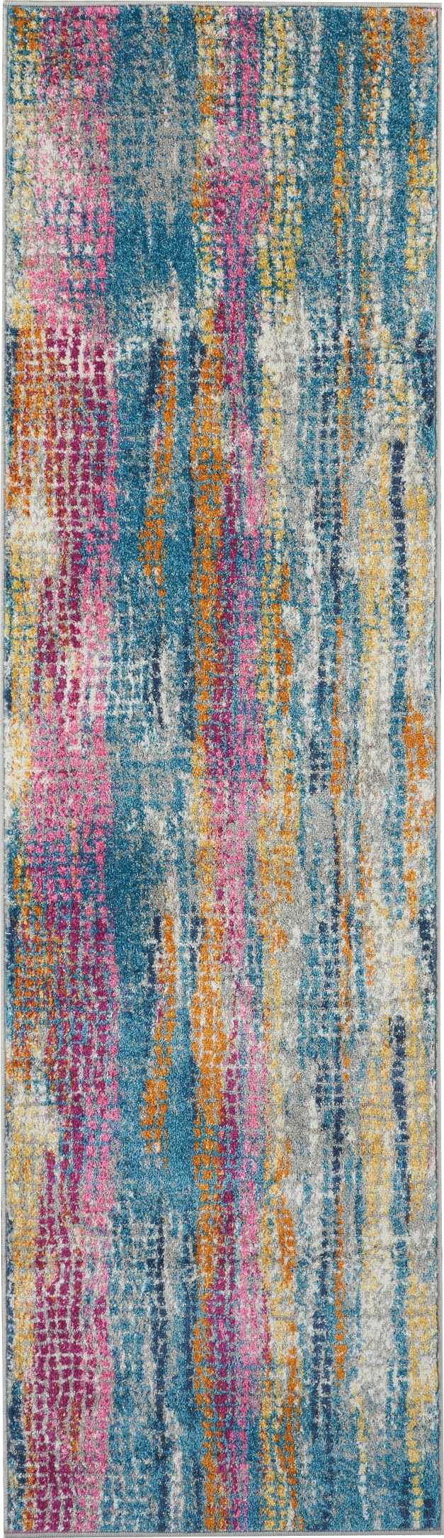 Nourison Home Passion PSN16 Grey Multicolor  Transitional Machinemade Rug