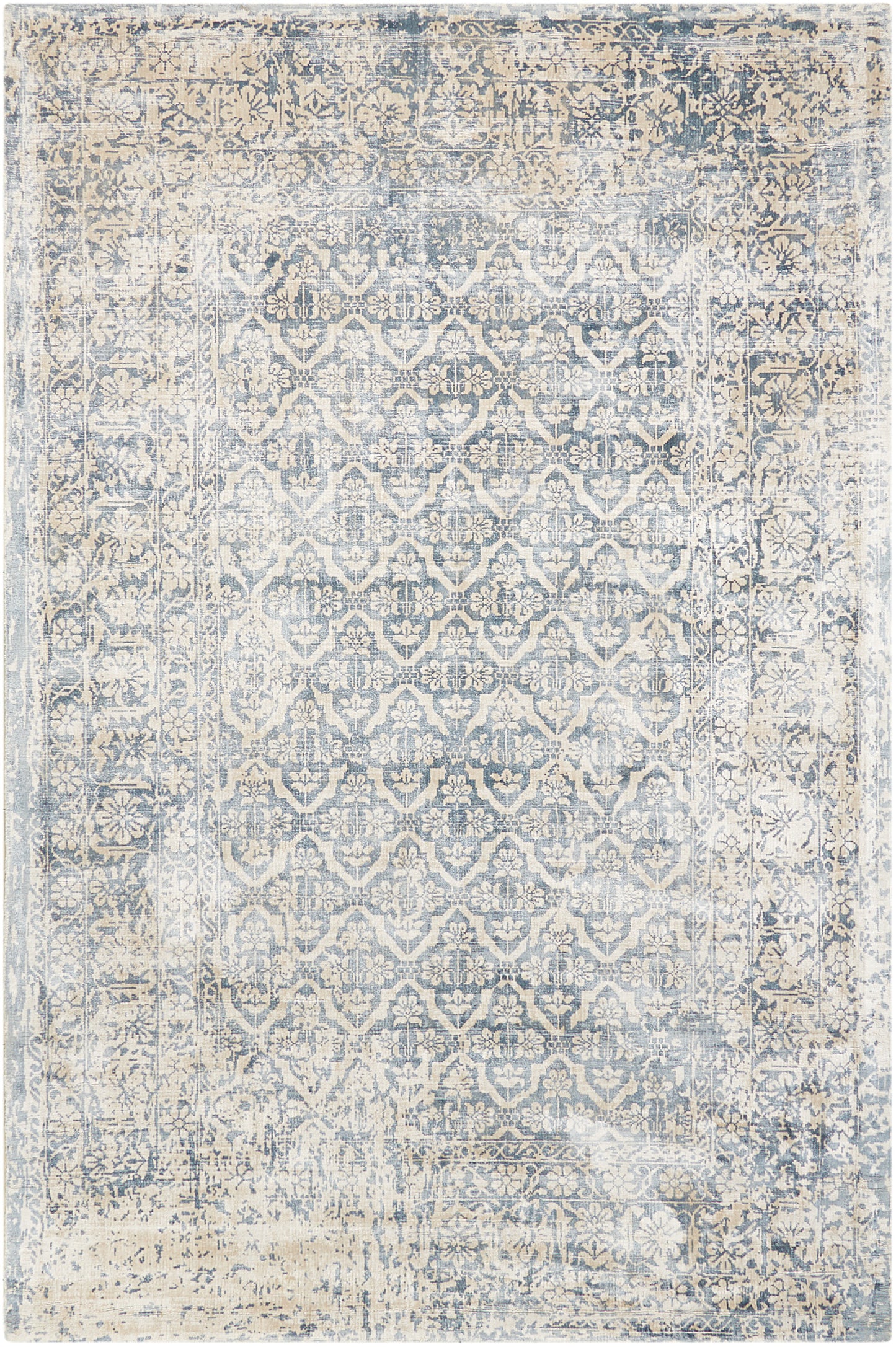 Nourison Home Desert Skies DSK04 Blue  Traditional Loom Rug