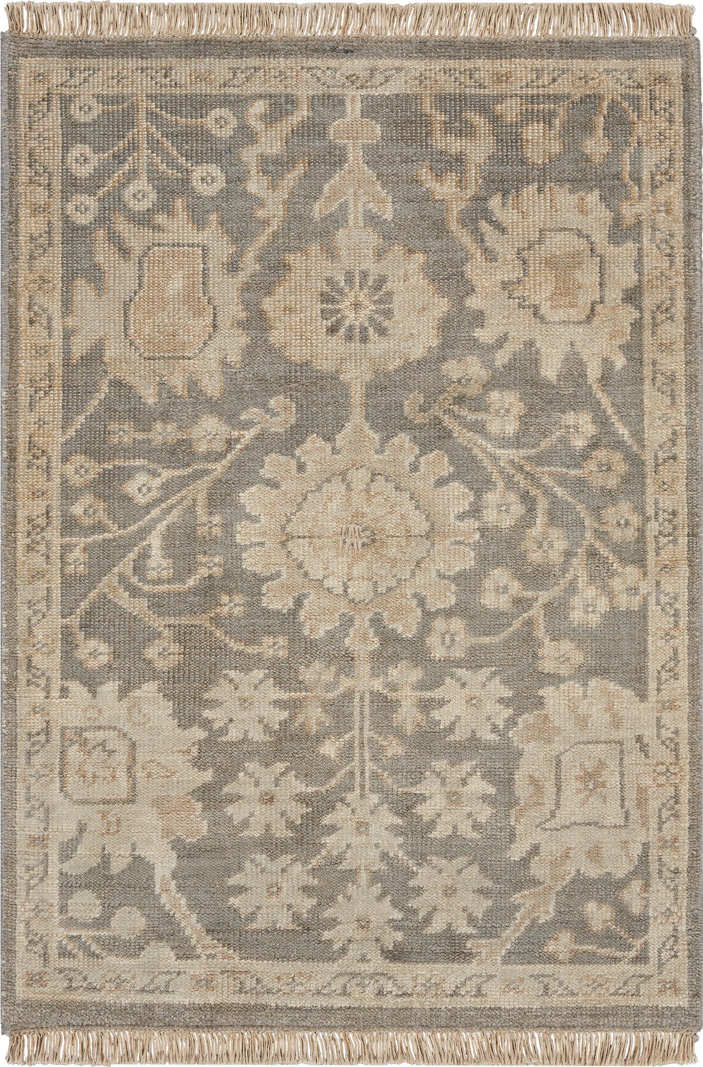 Nourison Home Aldora ALD08 Aubergine Traditional Knotted Rug