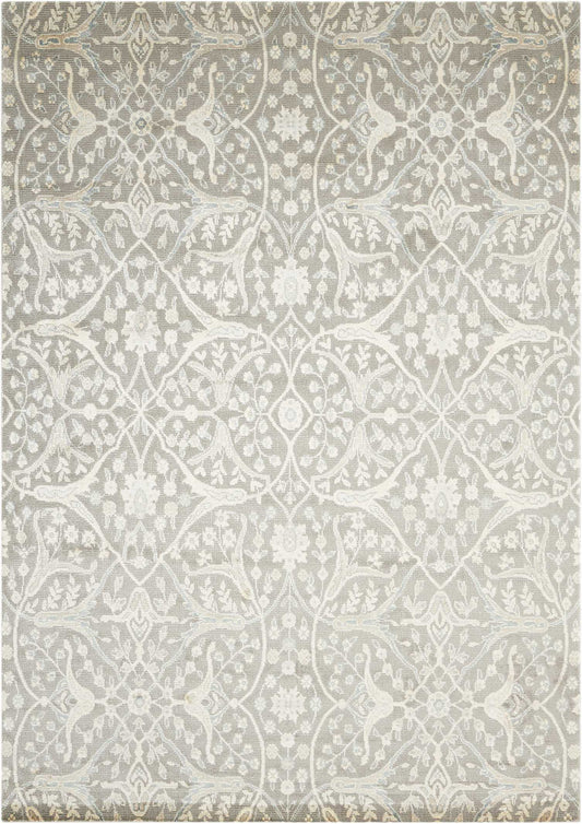 Nourison Home Luminance LUM08 Steel  Transitional Loom Rug