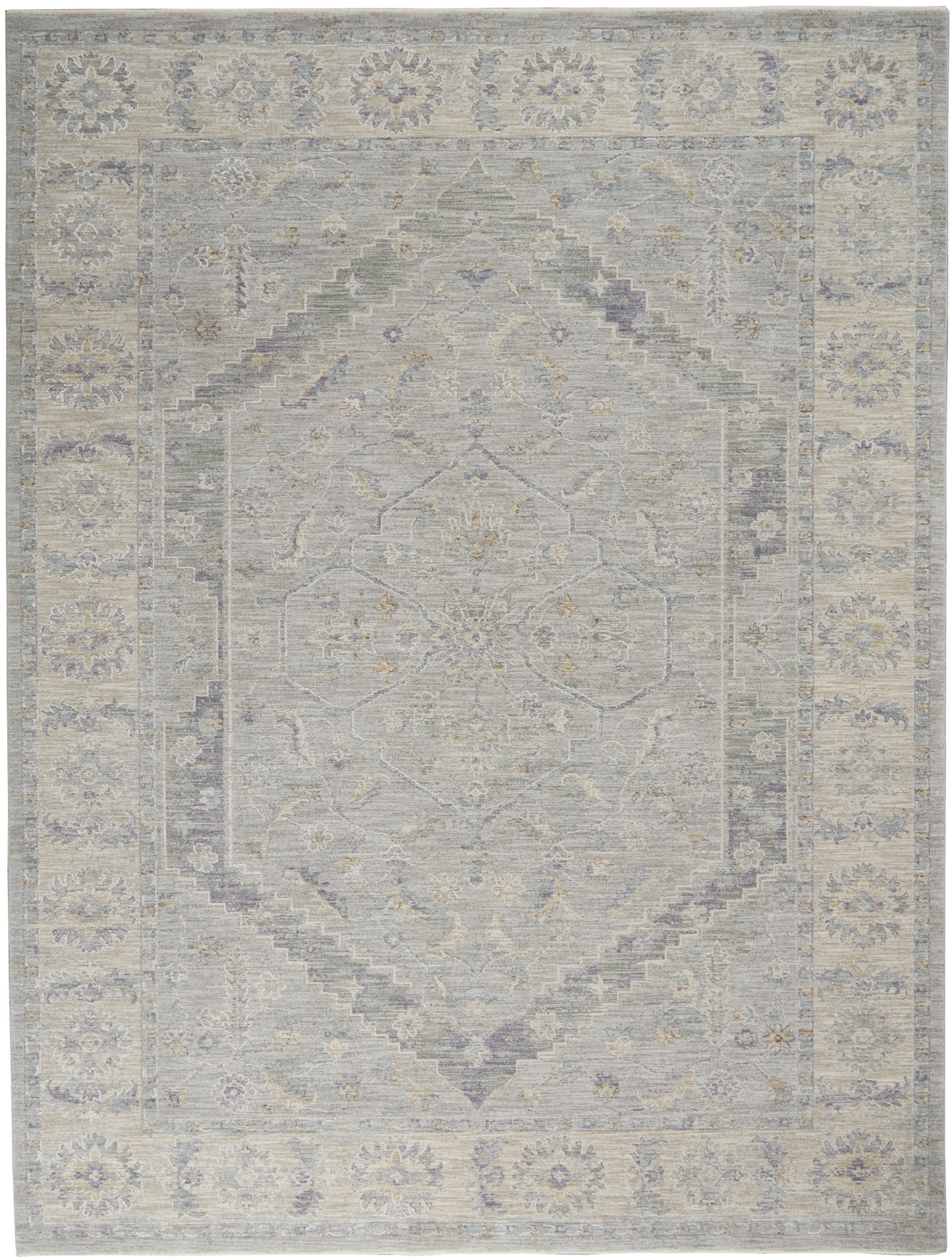 Nourison Home Infinite IFT02 Grey  Traditional Machinemade Rug