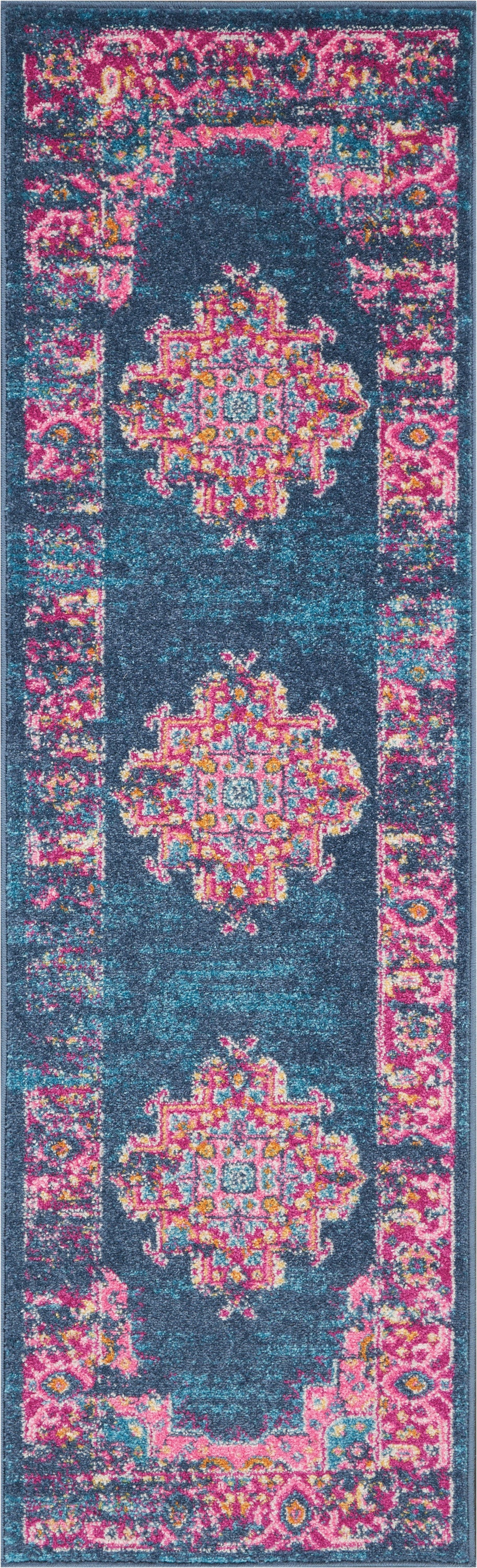 Nourison Home Passion PSN03 Blue  Transitional Machinemade Rug