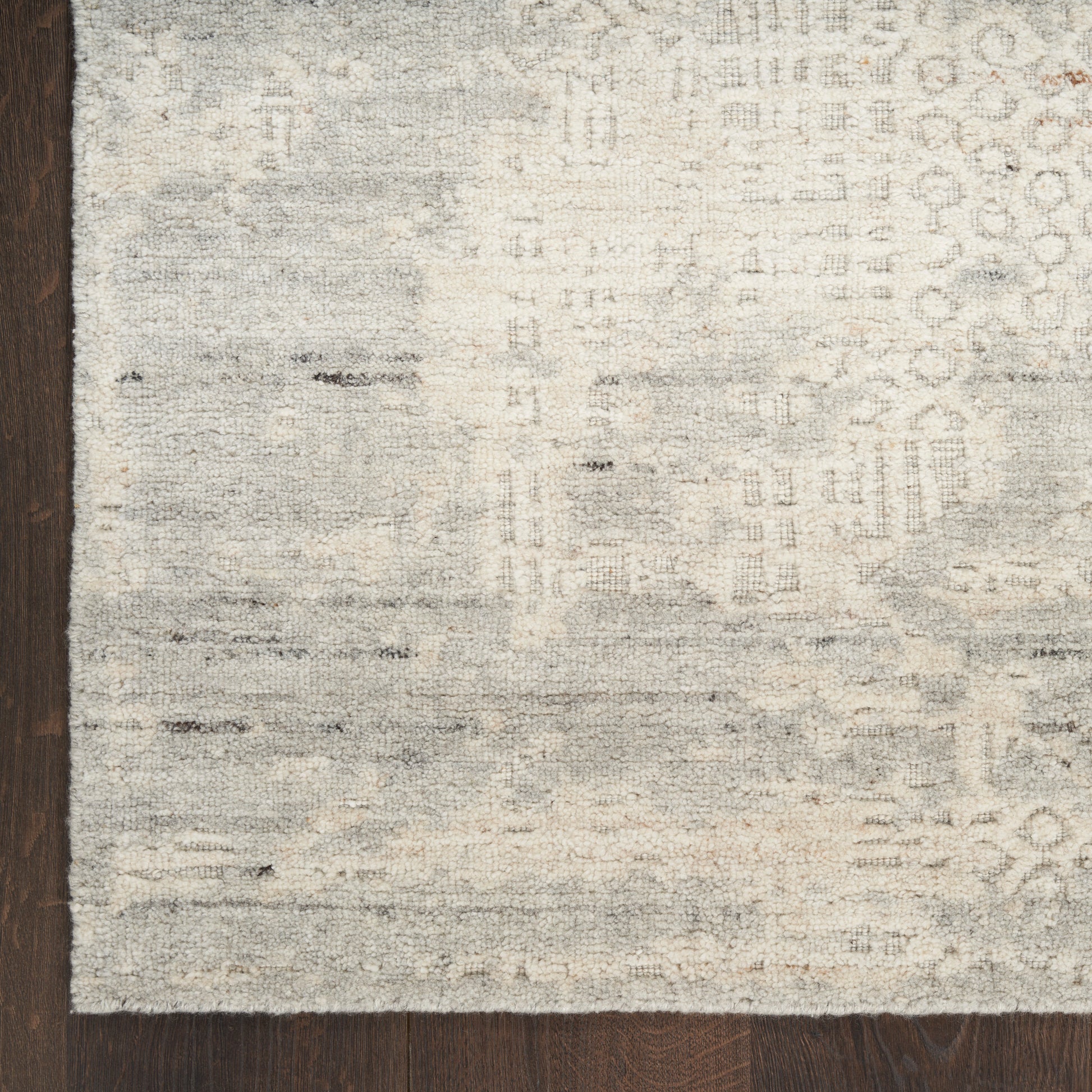 Nourison Home Harmony HAY04 Ivory Grey Contemporary  Rug