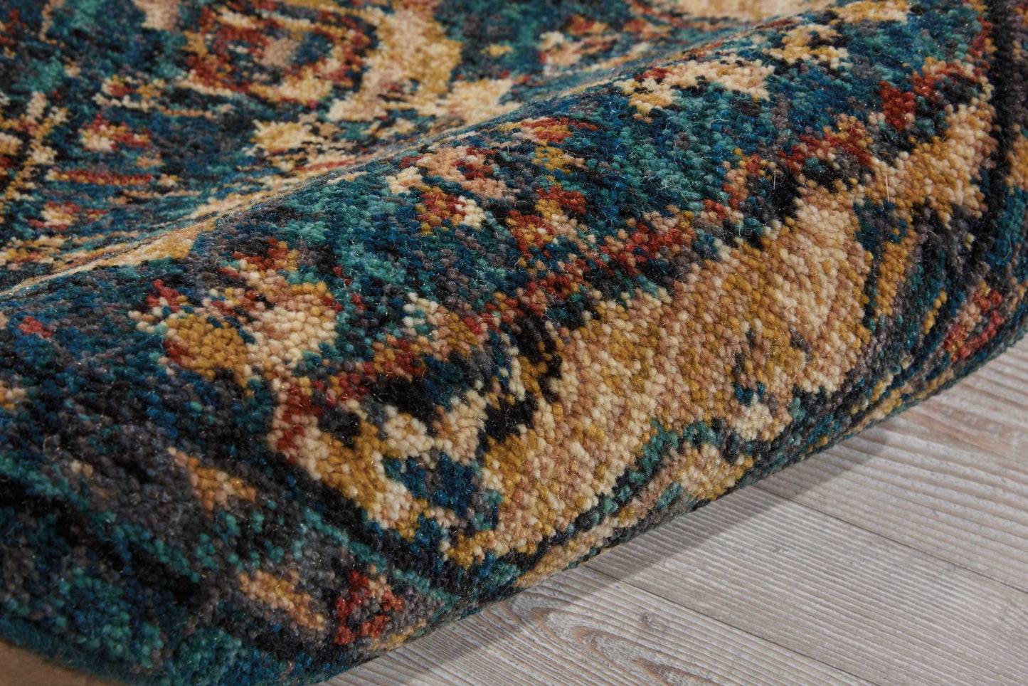 Nourison Home Nourison 2020 NR206 Teal  Traditional Loom Rug