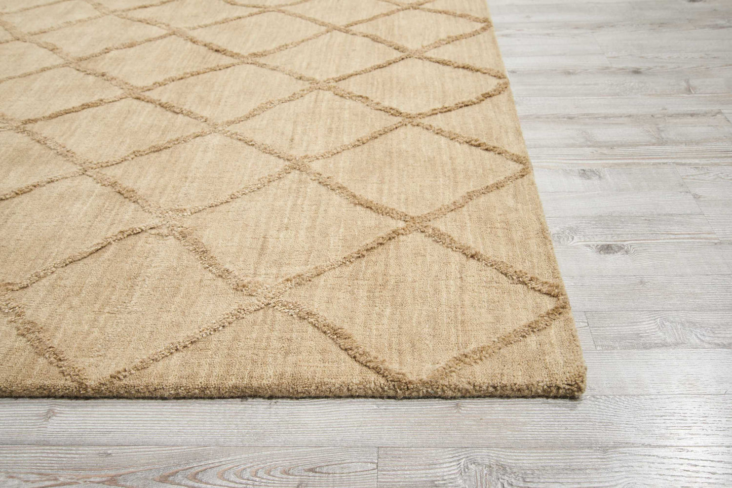 Nourison Home Lunette LNT01 Sand  Transitional Tufted Rug