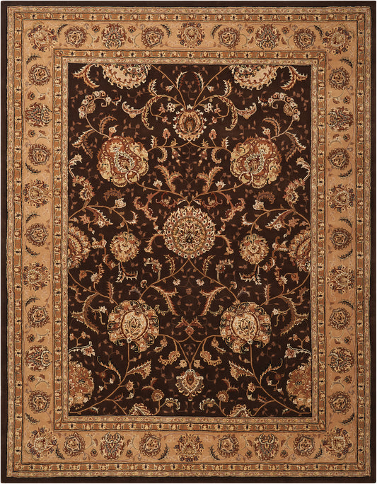 Nourison Home Nourison 2000 2206 Brown  Traditional Tufted Rug