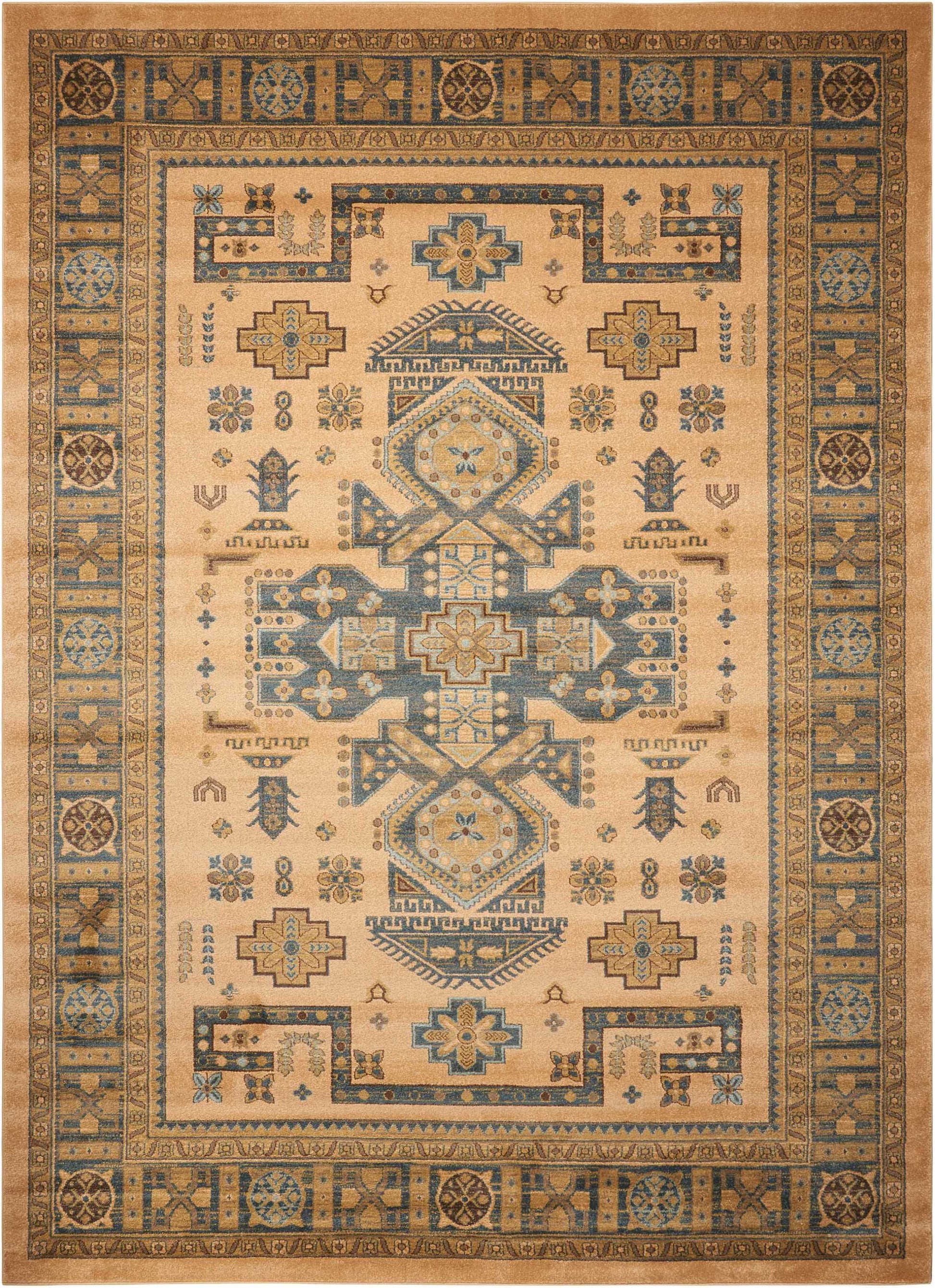 Nourison Home Maymana MYN11 Camel Traditional Machinemade Rug