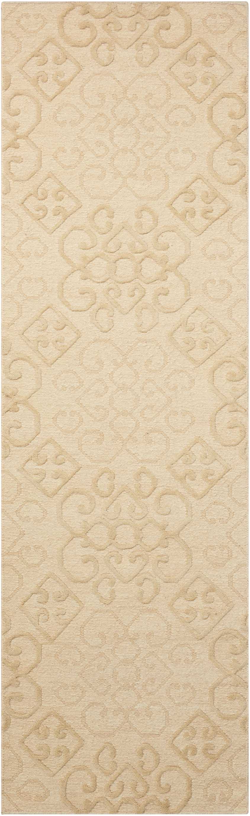 Nourison Home Ambrose AMB01 Linen Transitional Woven Rug